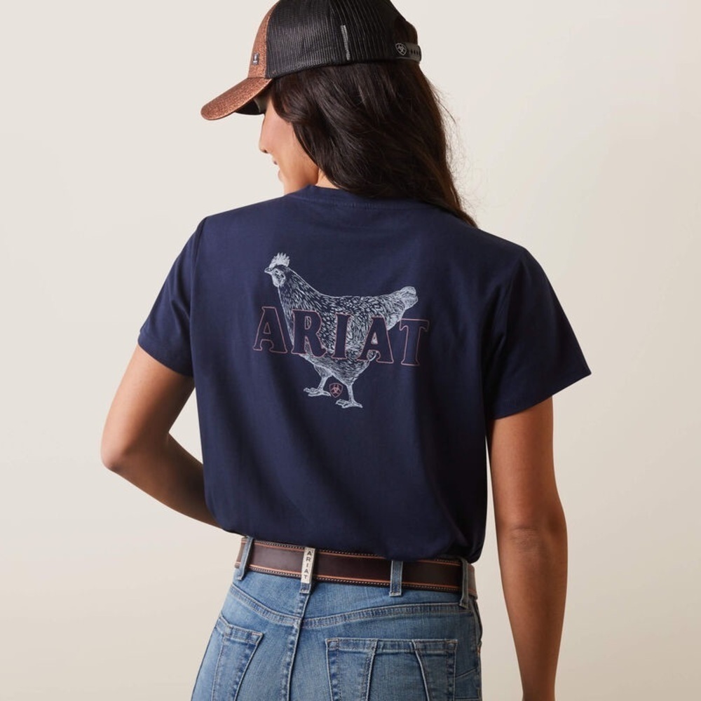 *** Brand new with tags*** Ariat real mama hen tee
